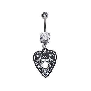 Ouija Planchette Navel Ring